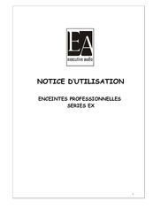 EA EX 250 A Notice D'utilisation
