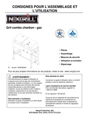 Nexgrill 720-0812A Guide D'assemblage Et D'utilisation