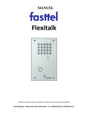 Fasttel Flexitalk Manuel