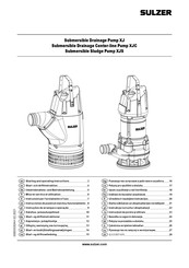 Sulzer XJS 110 Mise En Service Et Utilisation