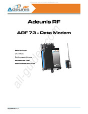 Adeunis RF ARF 73 Mode D'emploi