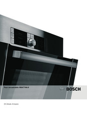 Bosch HBA77A6.0 Mode D'emploi