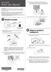 Epson WF-C529R Point De Départ