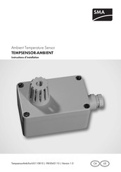 SMA TEMPSENSOR-AMBIENT Instructions D'installation