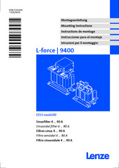 Lenze L-force EZS3-032A200 Instructions De Montage