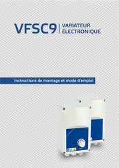 Sentera Controls VFSC9 Instructions De Montage Et Mode D'emploi