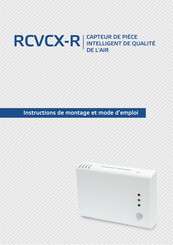 Sentera Controls RCVCX-R Instructions De Montage Et Mode D'emploi