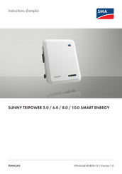 SMA SUNNY TRIPOWER 8.0 Smart Energy Instructions D'emploi