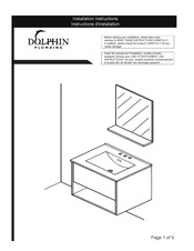 Dolphin Plumbing Milan VMIN30 Instructions D'installation