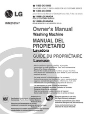 LG WM2101H Serie Guide Du Propriétaire