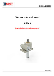 SNT VMV 7 Installation Et Maintenance