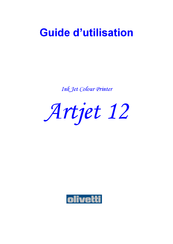 Olivetti Artjet 12 Guide D'utilisation