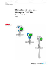 Endress+Hauser Micropilot FMR62B Manuel De Mise En Service