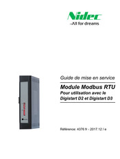 Nidec Modbus RTU Guide De Mise En Marche