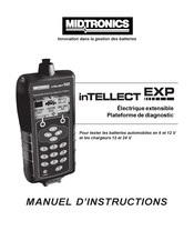 Midtronics inTELLECT EXP Manuel D'instructions