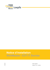 Loepfe WeftMaster CUT-iT Dornier Notice D'installation