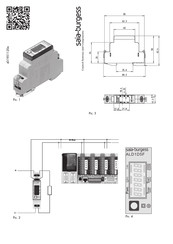 saia-burgess ALD1D5FM Instructions De Montage Et D'utilisation