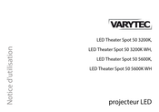 Varytec LED Theater Spot 50 3200K WH Notice D'utilisation