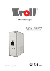 Kroll SE510 Manuel Technique