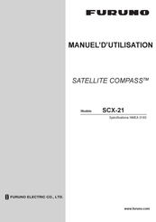 Furuno COMPASS SCX-21 Manuel D'utilisation