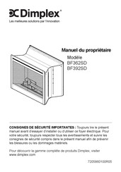 Dimplex BF362SD Manuel Du Propriétaire