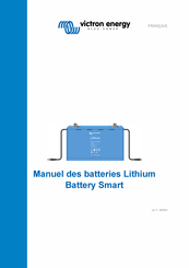 Victron energy Lithium Battery Smart Manuel