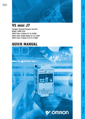 Omron VS mini J7 Manuel Rapide