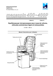 Hofmann megaspin 400P Manuel D'instructions Pour L'utilisation