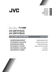 JVC InteriArt AV-29FH1SUG Manuel D'instructions