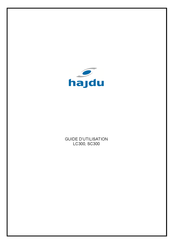 hajdu SC300 Guide D'utilisation