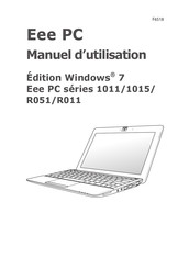 Asus Eee PC 1011 Serie Manuel D'utilisation