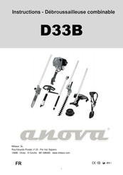 Anova D33B Instructions