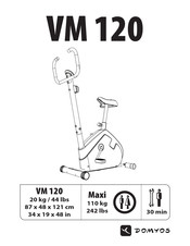 Domyos VM 120 Instructions De Montage