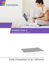 THOMSON TG585 Guide D'installation Et De L'utilisateur