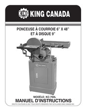 King Canada KC-760L Manuel D'instructions