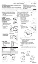 Leviton IPHS5 Guide Rapide