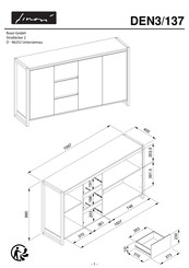 finori DEN3/137 Instructions De Montage