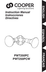 Cooper Lighting Solutions PWT250PCW Mode D'emploi