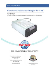 WFCO WF-5110R Guide De L'utilisateur