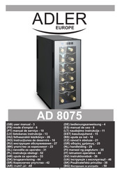 Adler europe AD 8075 Mode D'emploi