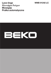 Beko WMB 91242 LC Mode D'emploi