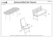 Garden Place Naomi 10462809 Instructions De Montage