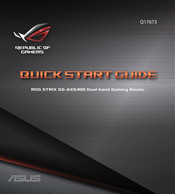 Asus ROG STRIX GS-AX5400 Guide De Démarrage Rapide