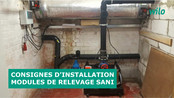 Wilo DrainLift SANI-M Consignes D'installation