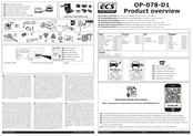 ECS Electronics OP-078-D1 Guide Rapide