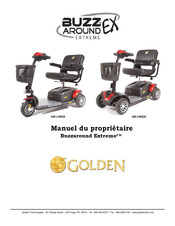 Golden Technologies Buzzaround Extreme GB148EX Manuel Du Propriétaire
