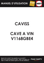 Caviss V1221GBE4 Notice D'utilisation