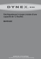 Dynex DX-PS12CC Guide De L'utilisateur