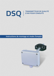 Sentera Controls DSQ-G Instructions De Montage Et Mode D'emploi