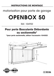 Avidsen OPENBOX 50 Instructions De Montage